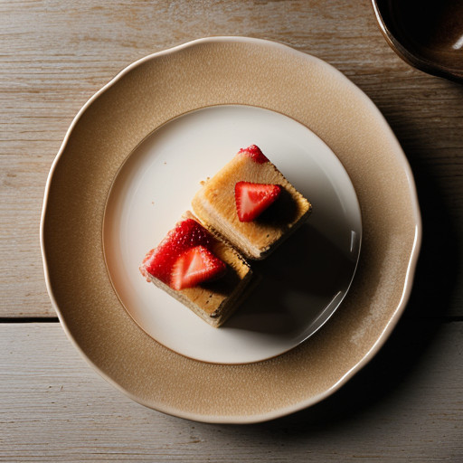 Strawberry Chiffon Squares recipe image
