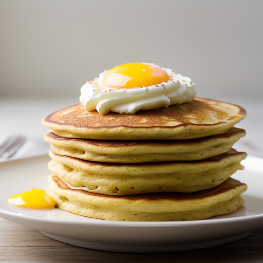 Strawberry-Corn Pancakes recipe image
