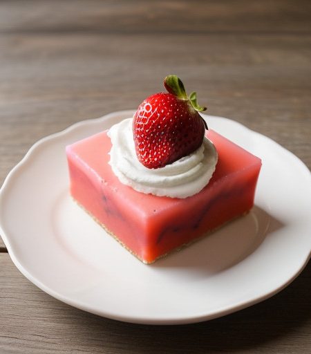 Strawberry Cream Cheese Jello recipe image