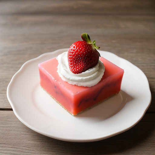 Strawberry Cream Cheese Jello recipe image