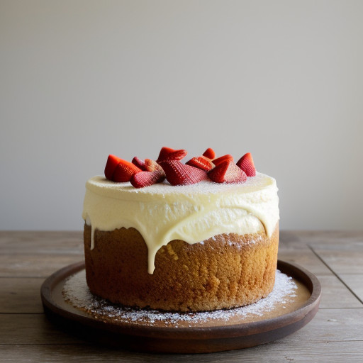 Strawberry Cream Cheese Poundcake recipe image