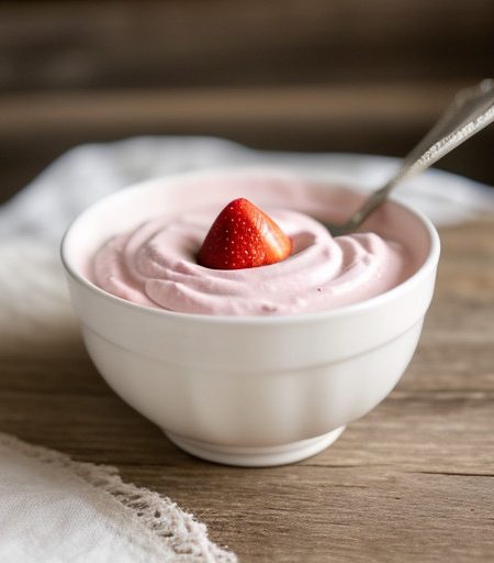 Strawberry Cream Dip for Fruit recipe image