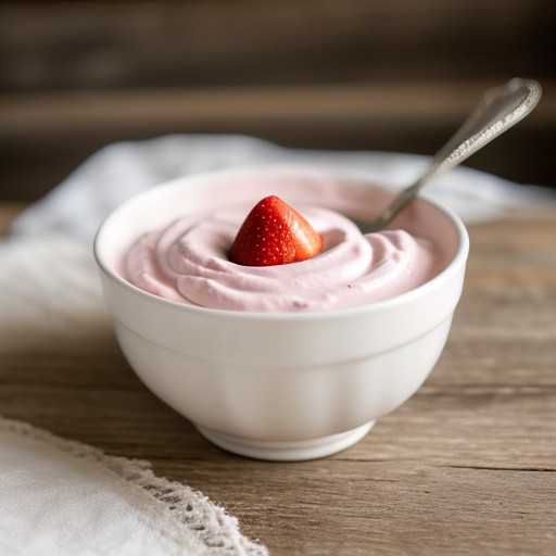 Strawberry Cream Dip for Fruit recipe image