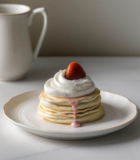 Strawberry Cream Filled Crepes (Paulette Valo recipe image