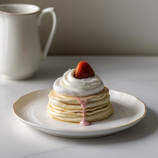 Strawberry Cream Filled Crepes (Paulette Valo recipe image