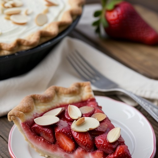 Strawberry Cream Pie recipe image