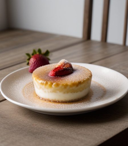 Strawberry Creme Brulee recipe image
