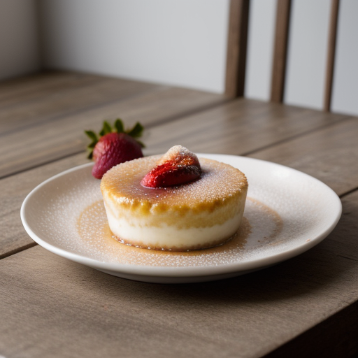 Strawberry Creme Brulee recipe image