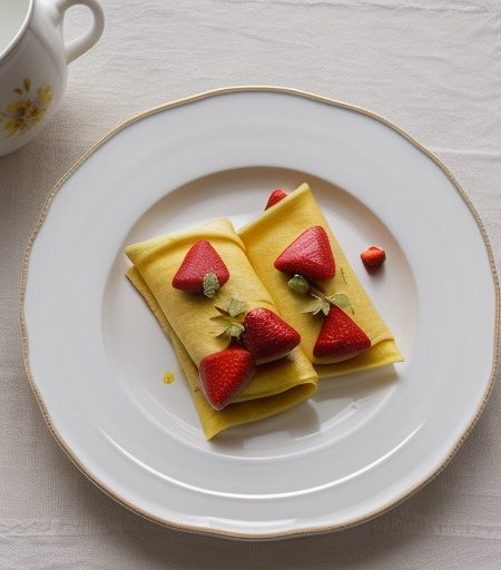 Strawberry Crepes recipe image