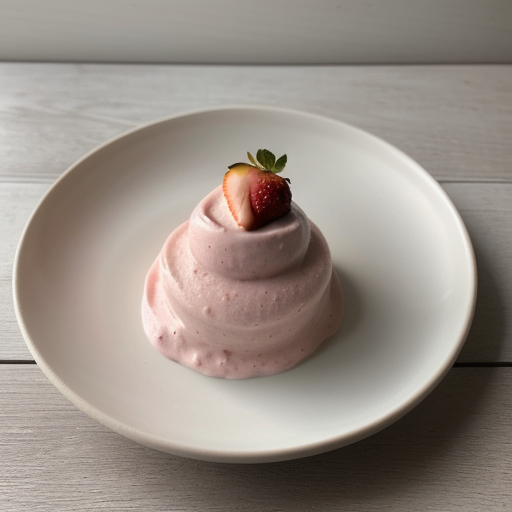 Strawberry Frozen Yogurt recipe image