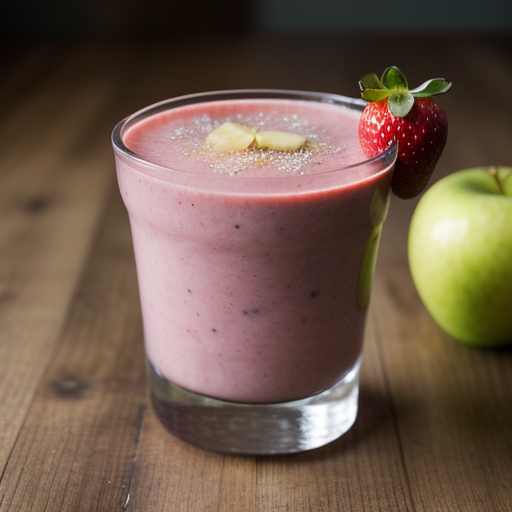 Strawberry Fruit Frost Smoothie recipe image