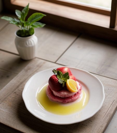Strawberry Gelato (Sherbet recipe image