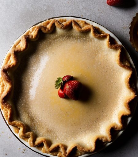Strawberry Glazed Pie recipe image