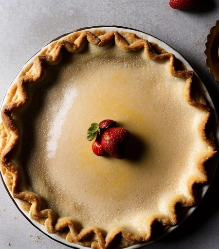 Strawberry Glazed Pie recipe image