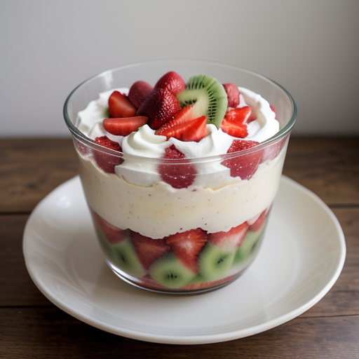 Strawberry Kiwi Trifle recipe image