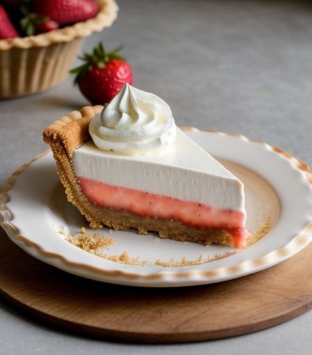 Strawberry Lime Pie recipe image