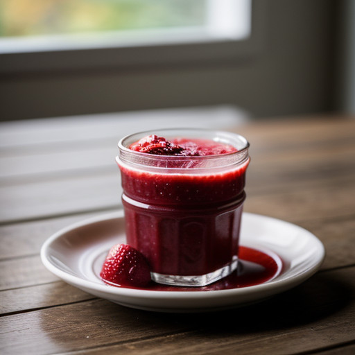 Strawberry Liqueur Jam recipe image