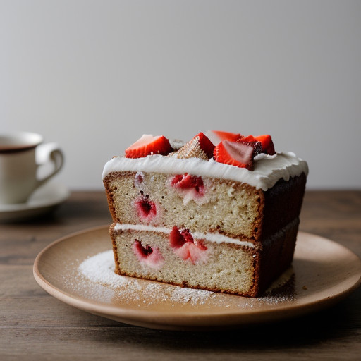 Strawberry Loaf Cake Bswn00 A recipe image