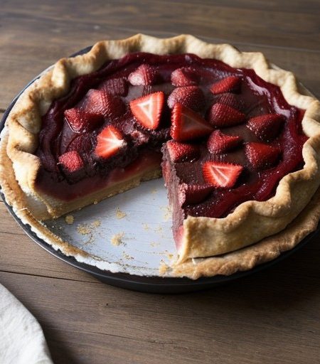 Strawberry Lovers Pie recipe image