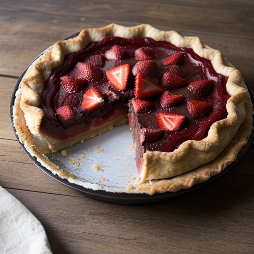 Strawberry Lovers Pie recipe image