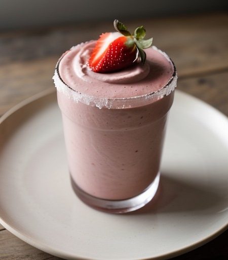Strawberry Margarita Mousse recipe image