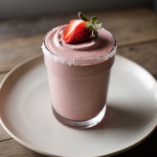 Strawberry Margarita Mousse recipe image