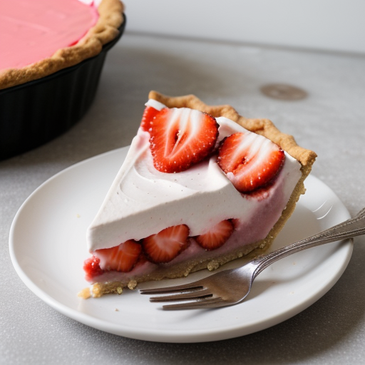 Strawberry Margarita Pie recipe image