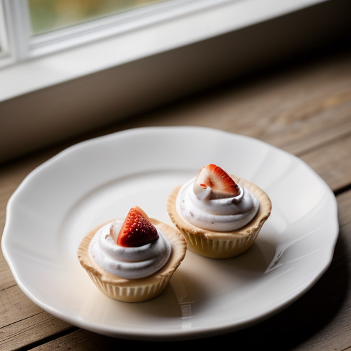 Strawberry Meringue Cups recipe image