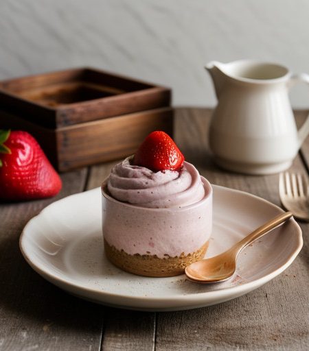 Strawberry Mousse recipe image