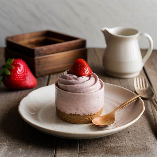 Strawberry Mousse recipe image