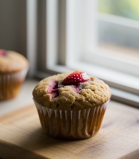 Strawberry Muffins recipe image