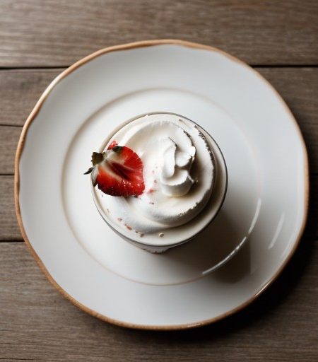 Strawberry Nonfat Whip recipe image