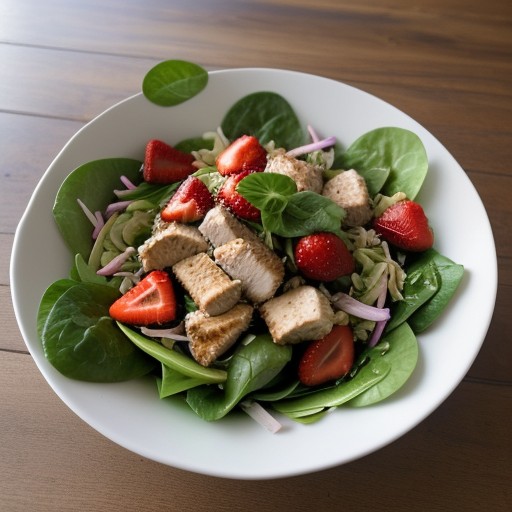 Strawberry-Orange Chicken Salad recipe image