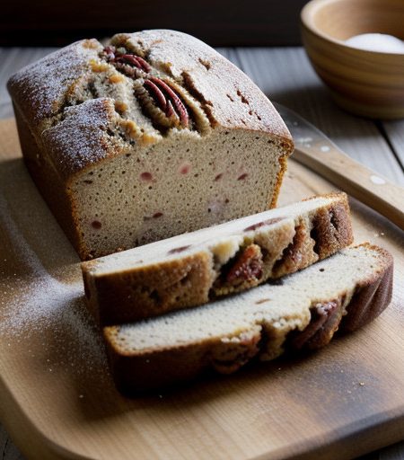 Strawberry-Pecan Bread/Ak recipe image