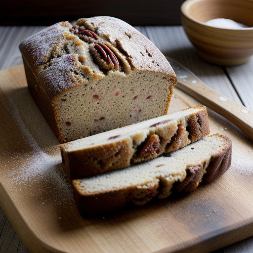 Strawberry-Pecan Bread/Ak recipe image