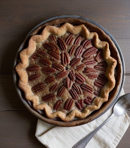 Strawberry-Pecan Pie recipe image