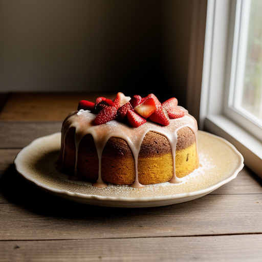 Strawberry Pound Cake recipe image