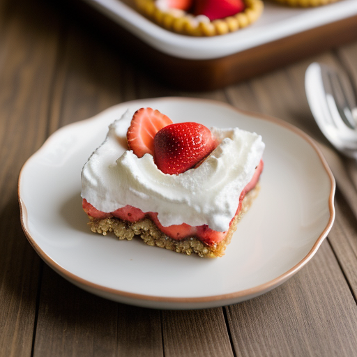 Strawberry Pretzel Squares recipe image