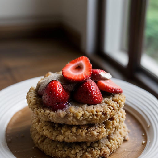 Strawberry-Rhubarb Crisp recipe image