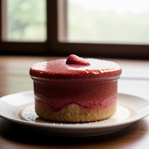Strawberry-Rhubarb Dessert Sauce recipe image