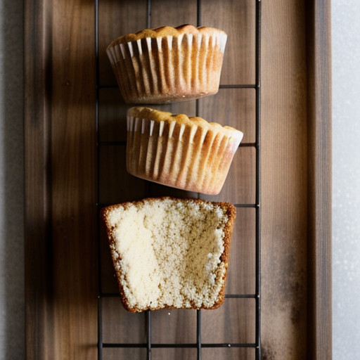 Strawberry & Rhubarb Muffins recipe image