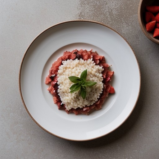 Strawberry Risotto recipe image