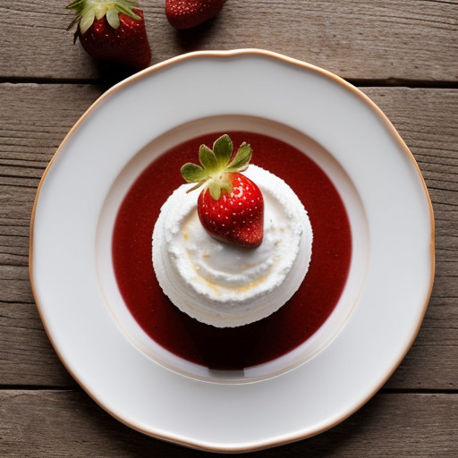 Strawberry Romanoff recipe image
