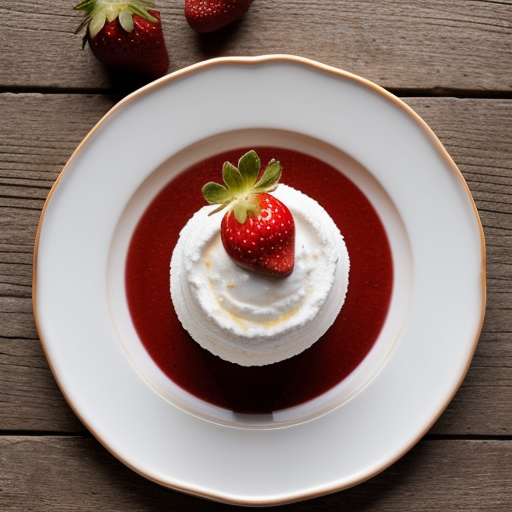 Strawberry Romanoff recipe image