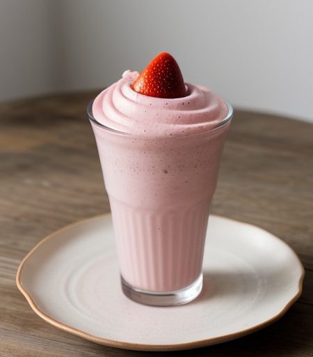 Strawberry Sherbet recipe image