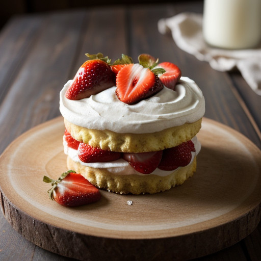 Strawberry Shortcake Bread recipe image