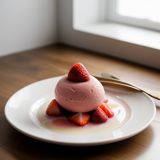 Strawberry Sorbet - Whnp81 A recipe image