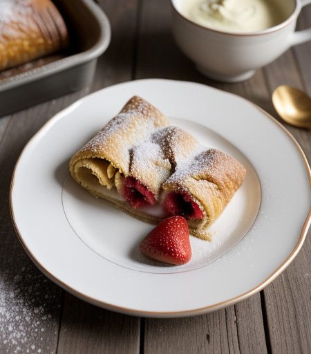Strawberry Strudel recipe image