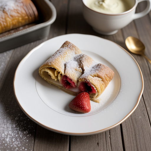 Strawberry Strudel recipe image