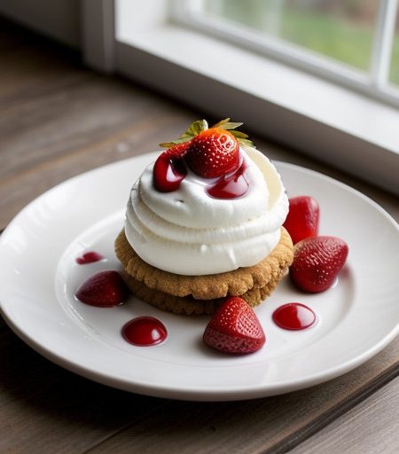 Strawberry Sundae Dessert recipe image